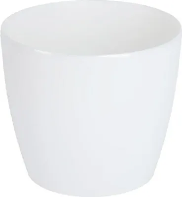 Image de MAGNOLIA cache pot plastique brillant d30x27cm
