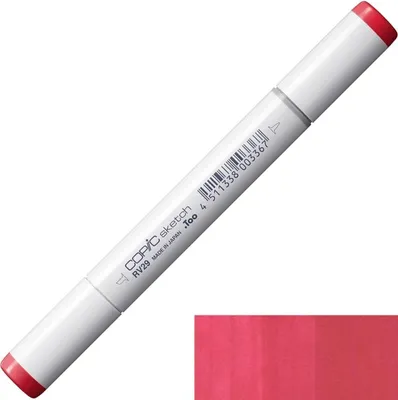 Zdjęcie produktu dla Copic Sketch Marker 5,5 - 10 mm 29 Crimson 1 szt.
