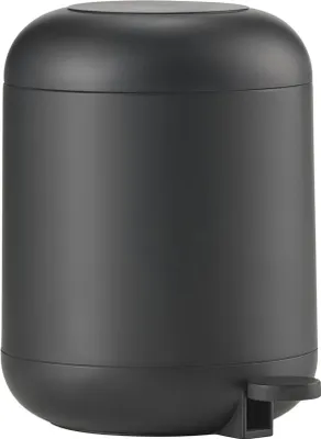 Produktbild von Zone Denmark Pedaleimer Sensu Black, Abfalleimer, ABS, Schwarz, 4 L, 34933