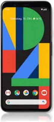 Produktbild von Google Handy Pixel 4 14,5cm (5,7 Zoll), 16MP, 6GB RAM, 64GB Speicher, Farbe: Weiß