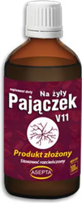 Produktbild von ASEPTA Spider V11 - Tropfen für Venen 100 ml