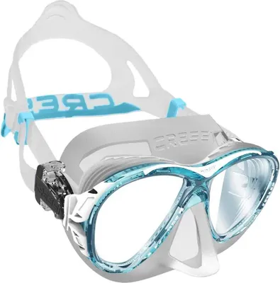 Image de Cressi Naxos Masque de plongée Vert, Bleu Hommes, Femmes Vert, Bleu One Size