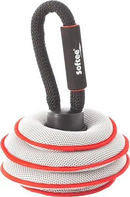 Imagen del producto de Softee, pesa rusa ajustable 5-9 kg, color gris, 9 kg. Pesa rusa de 9 kg, color gris