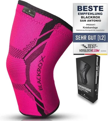 Produktbild von Famanu Kniebandage Atmungsaktiv und Unterstützend - Ideal für Sportarten - M
