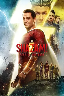 Immagine prodotto di Shazam - La furia degli dei - Poster - Dimensioni 61x91,5 cm