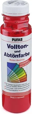 Produktbild von PUFAS Vollton- und Abtönfarbe250 ml 503 rot