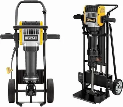 Image de Marteau piqueur démolisseur hexagonal 2100W 30Kg DEWALT + chariot - D25981K
