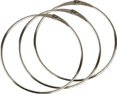 Produktbild von BigDean 3x Warenring Schlüsselring 150mm Ring mit Schnellverschluss