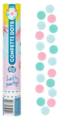 Zdjęcie produktu dla Konfettikanone pastell Let's Party 30 cm