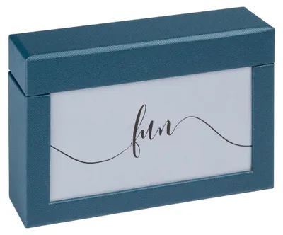 Immagine prodotto di Walther scatola fotografica Fun cover 100 foto 10x15 cm blu