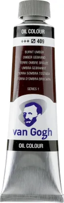 Produktbild von Van Gogh Ölfarbe Tube 40 ml Umbra Gebrannt 409