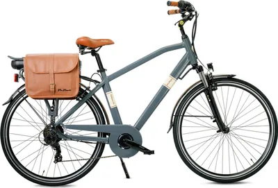 Produktbild von VENICE - I love Italy Elektro-Citybike MONOTUBO CLASSIC Man 28 Zoll, grau