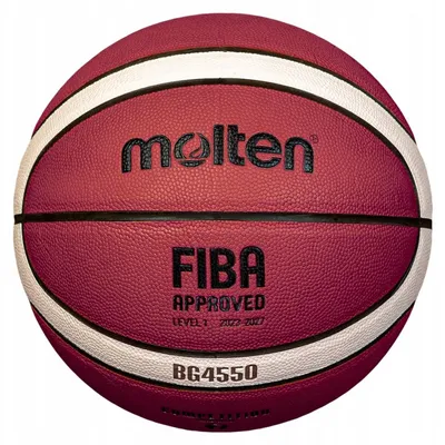 Imagen del producto de Molten - Balón de baloncesto de cuero sintético "BG4550", composición: PP3940 (7) (Color: marrón/naranja)