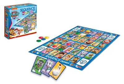 Image de Sequence Junior Paw Patrol : jeu de société dans une boîte de 27 x 27 x 5,5 cm