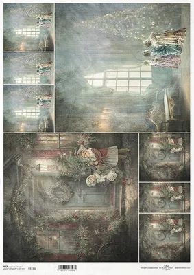Produktbild von Reispapier für Decoupage A3 ITD-1111L
