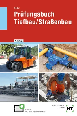 Produktbild von Prüfungsbuch Tiefbau/Straßenbau