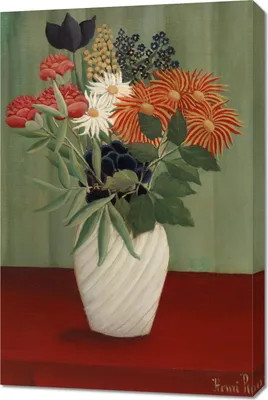 Obrázok produktu pre Obraz 60x90cm Kytica kvetov, Rousseau Vintage do obývacej izby