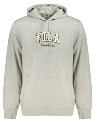 Produktbild von Graues Herren-Kapuzensweatshirt aus Baumwolle im Regular Fit