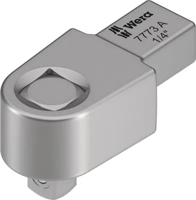 Obrázek produktu pro Wera 05078200001, Socket, 1/4", Metrické/imperiální, 1 hlava/hlavy, 9,12 mm, Chrom Vanadová ocel