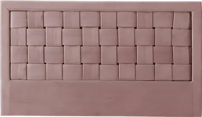 Produktbild von Bettkopfteil - Samt - 160 cm - Rosa - JENNA