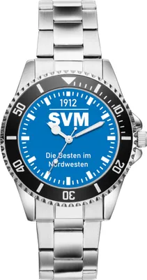 Produktbild von KIESENBERG Herrenuhr Armbanduhr Meppen Geschenk Fan Artikel Zubehör Fanartikel Analog Quartz Uhr 21219