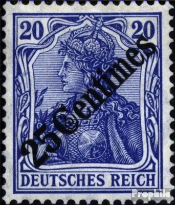 Produktbild von Briefmarken Dt. Post Türkei 1908 Mi 50 postfrisch Aufdruckausgabe