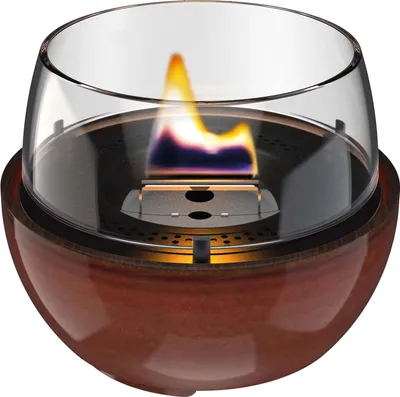 Produktbild von Tenderflame - Tulip 14 Reactive Glaze Tischkerze, nachfüllbar, Bernstein