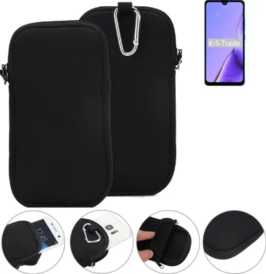 Produktbild von K-S-Trade Neopren-Hülle Handyhülle kompatibel mit Cubot Note 7 Schutzhülle Neoprenhülle Sleeve Schutz-Hülle Gürtel Tasche Case Holster