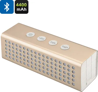 Image de 20W Haut- parleur Bluetooth + Power Bank (Or)