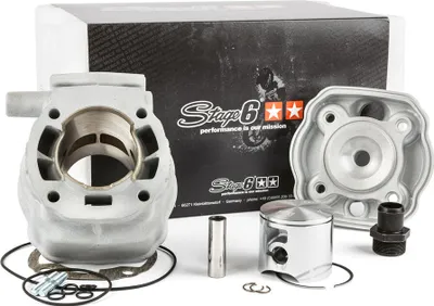 Zdjęcie produktu dla Zespół Termiczny Stage6 Bigracing Aluminiowy 77 Cm³ Śred. 50 Mm, 12-Suwowy Derbi Euro Ebs050