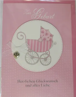 Produktbild von Glückwunschkarte - Zur Geburt 5567-044