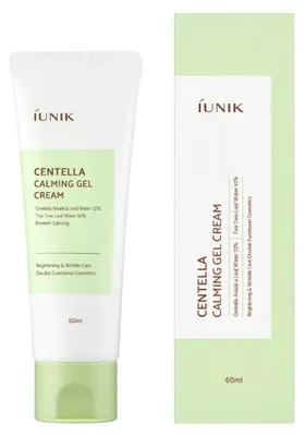 iUNIK Centella Calming Gel Cream – zklidňující gelový krém s centellou – 60 ml – obrázek 1