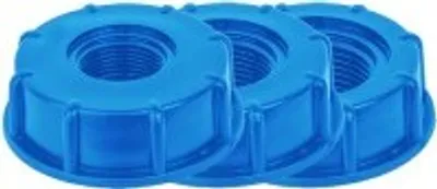 Obrázek produktu pro BRADAS Sada redukcí pro kontejner na vodu IBC, vnitřní závit S60x6 / vnitřní závit 1/2"//3/4"// 1" BR-IBCS60F-SET