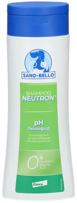Imagen del producto de Champú SANO E BELLO, pH fisiológico neutro, envase de 250 ml