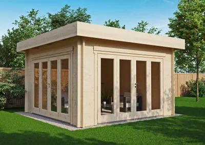 Produktbild von Fjordholz Gartenlounge Modell Sandra 44 A