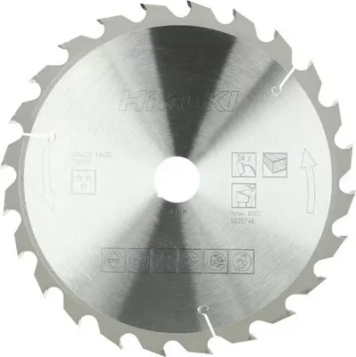 Produktbild von Hikoki HM Sägeblatt 235 x 30 Z 24 752455 Wechselzahn für Handkreissäge C3609DUM