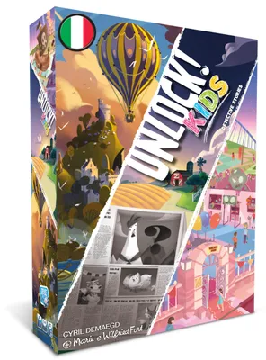 Imagen del producto de Asmodee - Unlock! Kids, un juego de escape para jugar en casa, a partir de 6 años, edición italiana