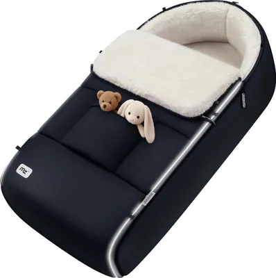 Immagine prodotto di MONZANA® Sacco Nanna Passeggino Invernale Copertina Termica Neonato Accessori Coprigambe Termico Ovetto Bambini Coperta Bebé Riscaldante Carrozzina