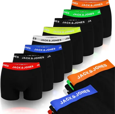 Obrázok produktu pre JACK&JONES 8-pack - Pánske bavlnené boxerky, nohavice pre mužov, M