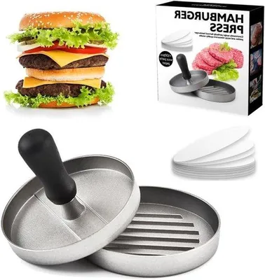 Obrázok produktu pre Papier na hamburgery s papierom na pečenie, ideálny na grilovanie, 100 listov