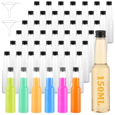 Obrázek produktu pro Sada 20 malých lahviček o objemu 150 ml se šroubovacím uzávěrem – ideální pro svatby a oslavy