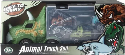 Image de Dino-transporteurs avec monster trucks