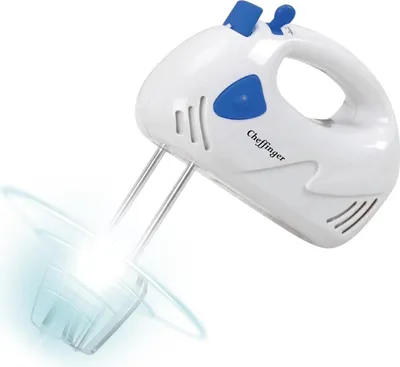 Produktbild von Handmixer Handrührgerät Rührbesen Knethaken Edelstahl 250 Watt