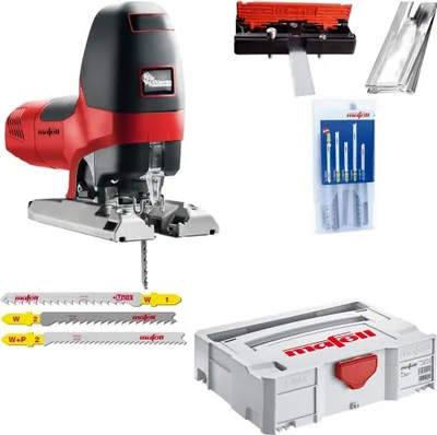 Produktbild von Mafell Stichsäge Präzisionsstichsäge P1cc mit Sägeblätter im Mafell Max 917103