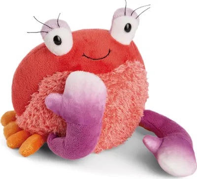Produktbild von Nici Kuscheltier Krabbe Seabelle 20 cm rot/lila Plüschkrabbe
