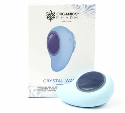 Produktbild von CRYSTAL WAVE von ORGANICS PHARM, wiederaufladbare Gesichtsreinigungsbürste mit 3
