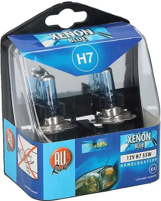 Produktbild von Autolampe 12V H7 Kit XENON blau All ride