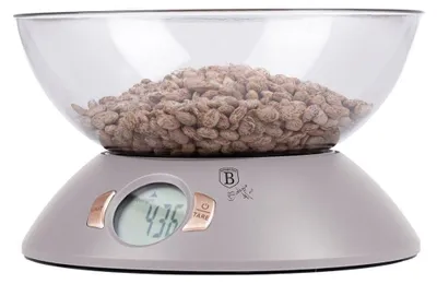 Produktbild von Berlinger Haus Kchenwaage BH-9616 Grau 5 kg mit LCD-Display