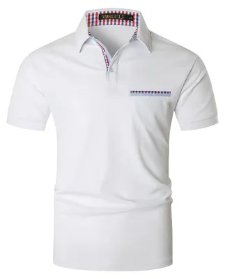 Produktbild von Kurzärmeliges Poloshirt mit Tasche, geeignet für Golf und Tennis