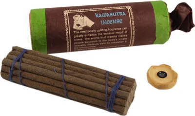 Produktbild von Tibetische Natürliche Räucherstäbchen - Kamasutra Incense, Braun, 12*4,5*4,5 cm, Räucherstäbchen aus Tibet, Nepal